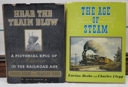 Early American Steam Engine Book Lot of 2