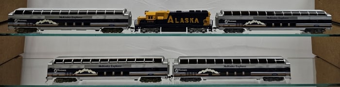 Bachmann Alaska Mckinley Explorer HO Train Set