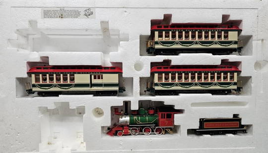 Spectrum North Pole & Southern 7 Engine Set: Ho scale - gauge, Spectrum - Bachmann North Pole & Southern 7 Engine & Tender With Passenger Car Set in box, Item #25018. Train is in untested condition. The set is a C-7+. Box is a B-6+ Comes with tr