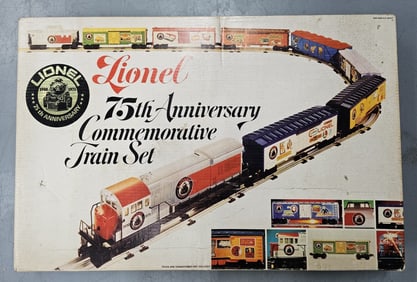 Lionel 75th Aniversary Commemorative Train Set C10