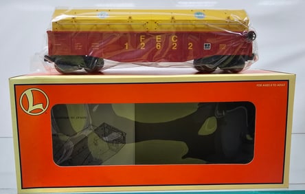 Lionel 6-36085 Florida East Coast Gondola With Coil Covers (New In Box) C-10