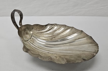 Sterling Silver Scallop Serving Dish