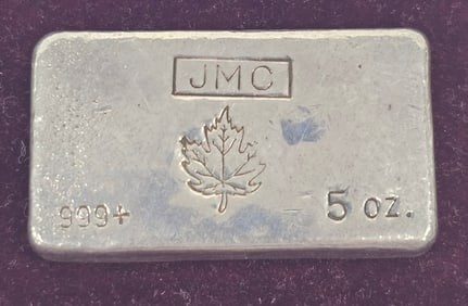 JMC 156 Gram Silver Bar