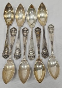 Towle Sterling Silver "Georgian" Grapefruit Spoons