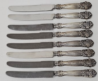 Towle Sterling Silver "Georgian" Dinner Knife Lot