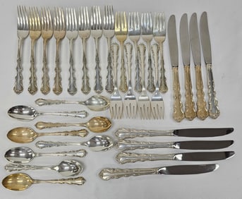 International Silver Sterling Silver Flatware Lot