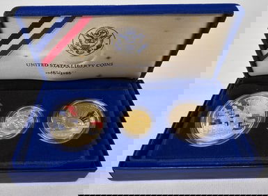 1986 Liberty Gold & Silver Proof Set