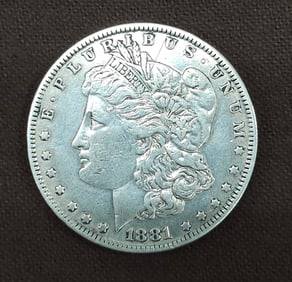 1881 Morgan Dollar