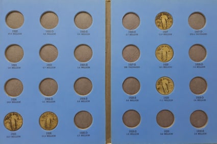 Standing Liberty Quarter Lot of Five