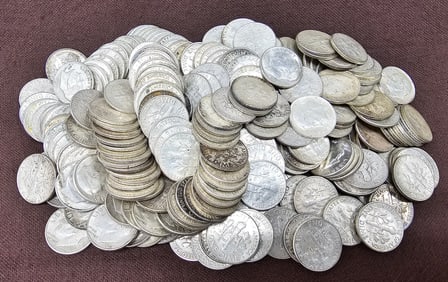1964 D Roosevelt Dime Lot of 283