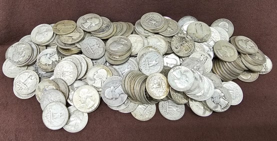 1950-1959 Washington Quarter Lot of 218