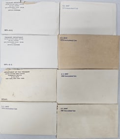 US Mint Set Lot of 8