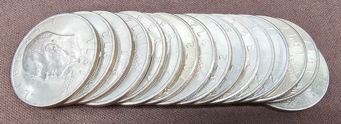 Eisenhower Silver Dollar Lot of 16
