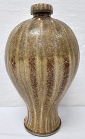 Signed D Seagrove NC Salt Glazed Vase