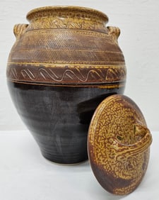 Whynot Pottery Mark Haywood Lidded Jar