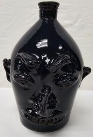 Marvin Bailey Cobalt Face Jug