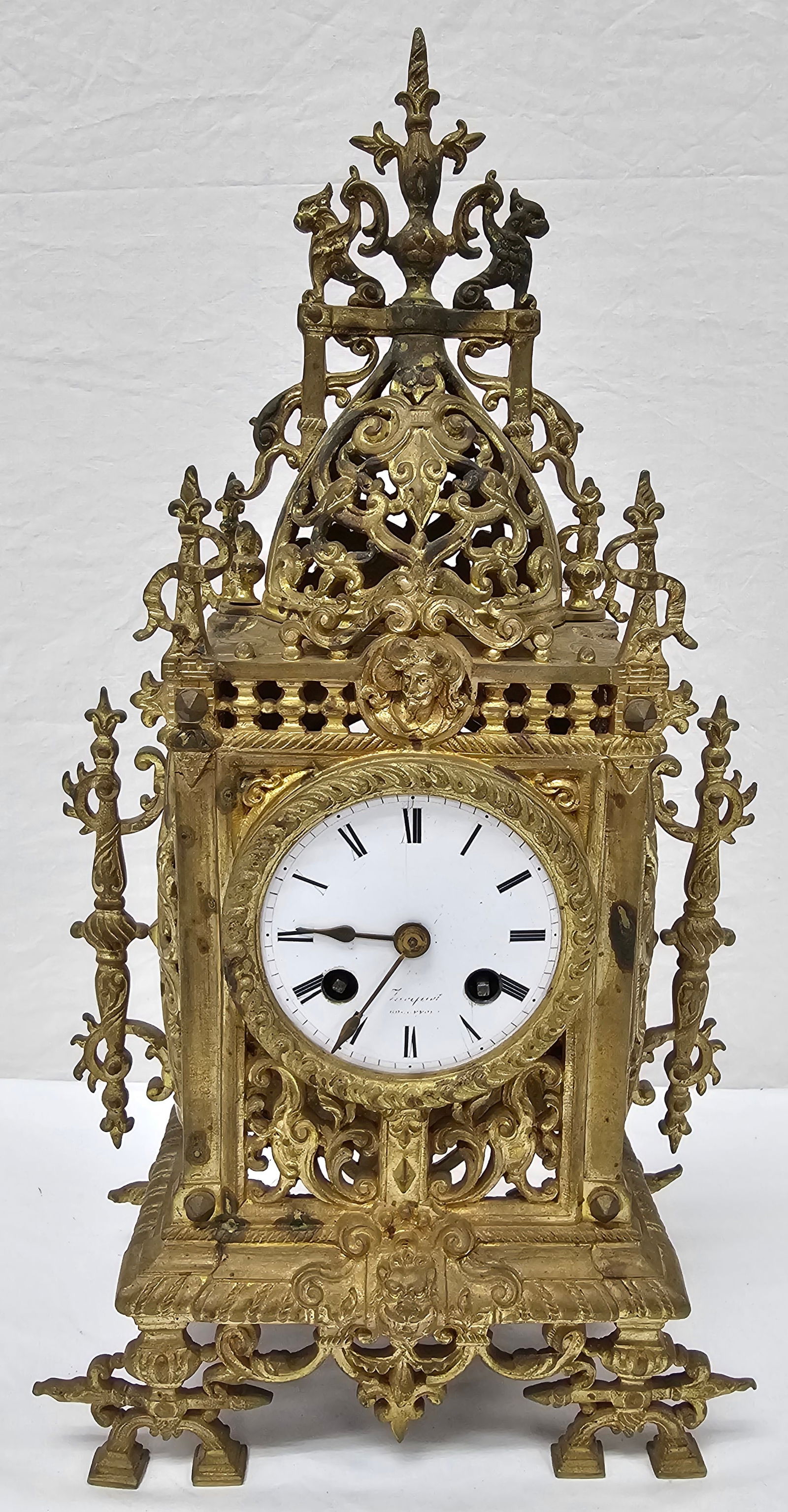 Late 19th Century French Mantle Clock (1 of 6)