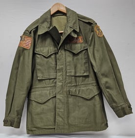 WWII M-1943 Field Jacket 15th Air Force Pinup