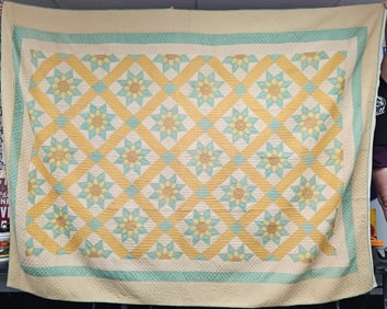 Dahlia Quilt found In Bourie, Maryland