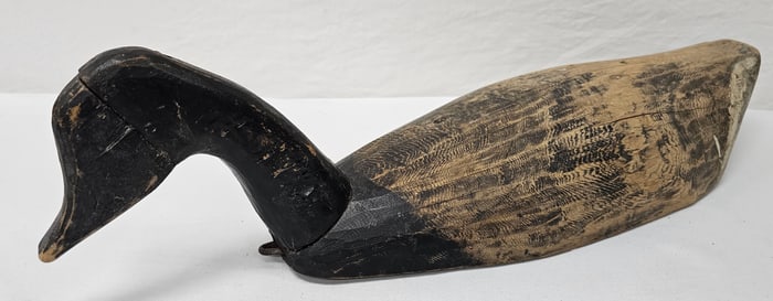 1940s Arthur Landry - Brandt Goose Wooden Decoy