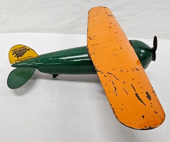 Wyandotte Pressed Steel Locked Vega Toy Plane