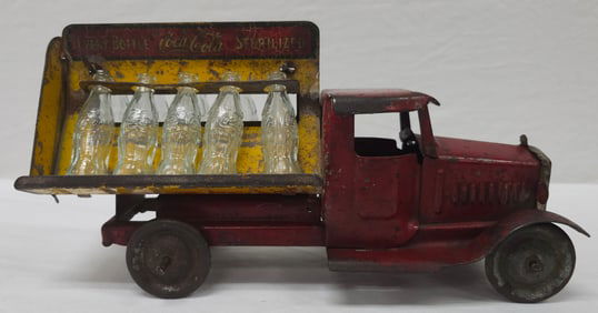 1930's Metalcraft Coca-Cooa Devivery Truck Toy