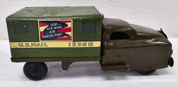 1950's Banner U.S. Mail Toy Truck