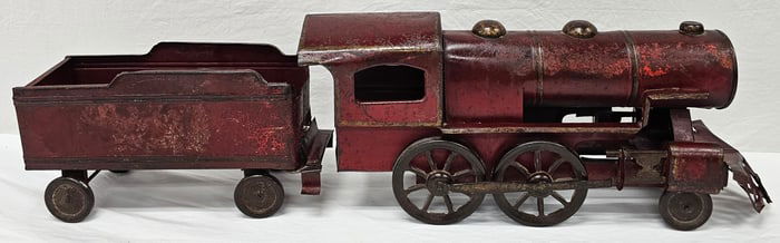 1940s Pressed Steel Toy Train
