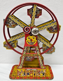 1940s J. Chein Tin Litho Toy Ferris Wheel