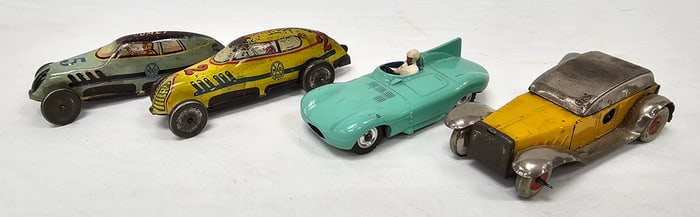 Vintage Race Car Lot of Four