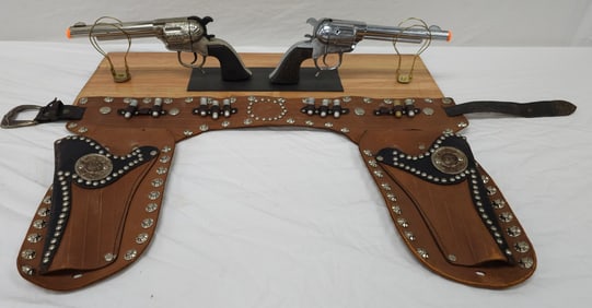 Roy Rogers - George Schmidt Cap Gun Lot of 2