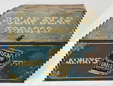 Scarce Polar Bear Tobacco Tin
