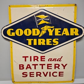 1956 Goodyear Tire & Battery (SSM) Sign