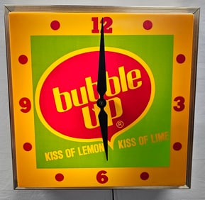 Bubble Up Light Up Soda Advertising Clock