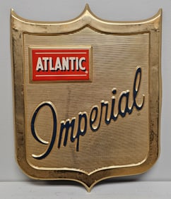 1950s Atlantic Imperial Pump Plate