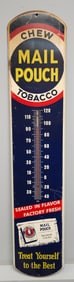 Vintage Mail Pouch Thermometer
