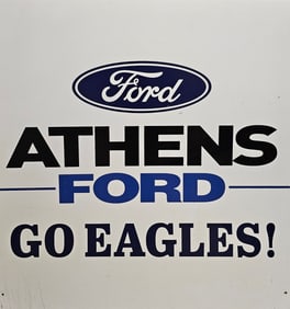 Local Athens, GA Ford Dealership Sign
