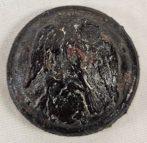 Authentic Civil War Rare Confederate Staff Officer Button