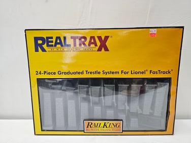 Railking 24-Piece Graduated Trestle System (NIB)