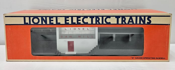 Lionel O Guage Operating Sawmill