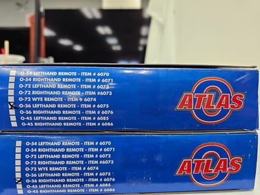 Atlas O54 Gauge Right & Left Handed Remote Lot