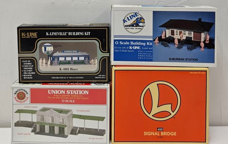 Lionel, Bachman, K-Line Accessories Lot of 4