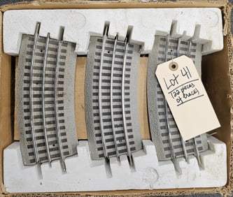 Lionel O-36 Half Curve Fastrack Lot of 22 Pieces
