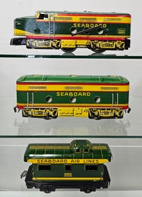 Marx 4000 Seaboard Key Wind Toy Train Set