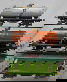 Lionel Pre-War Tank Car & Caboose Lot