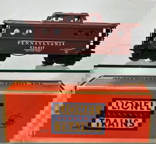 Rare Lionel PW 6417 PENN Caboose (New York Zone)