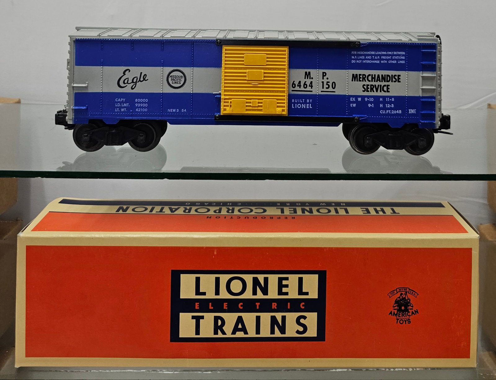 Lionel Postwar 6464 Missouri Pacific Boxcar (1 of 5)