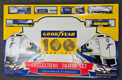 Goodyear HO Train Set NIB