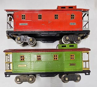 Lionel Prewar #517 Standard Gauge Caboose Lot