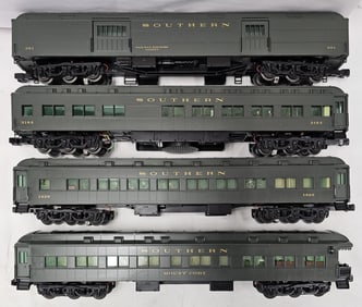 Lionel Southern Passenger Car Set of 4